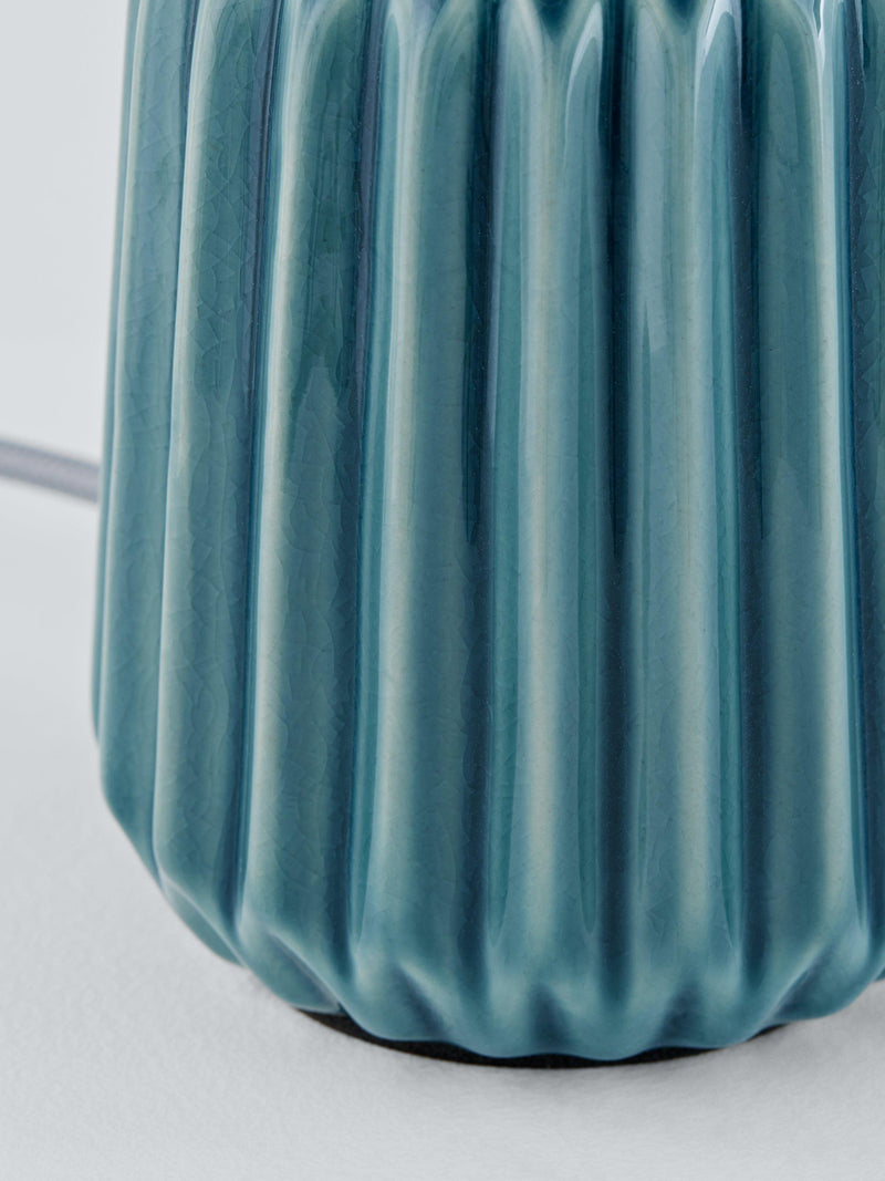 John Lewis ceramic bulbholder table lamp small - British product