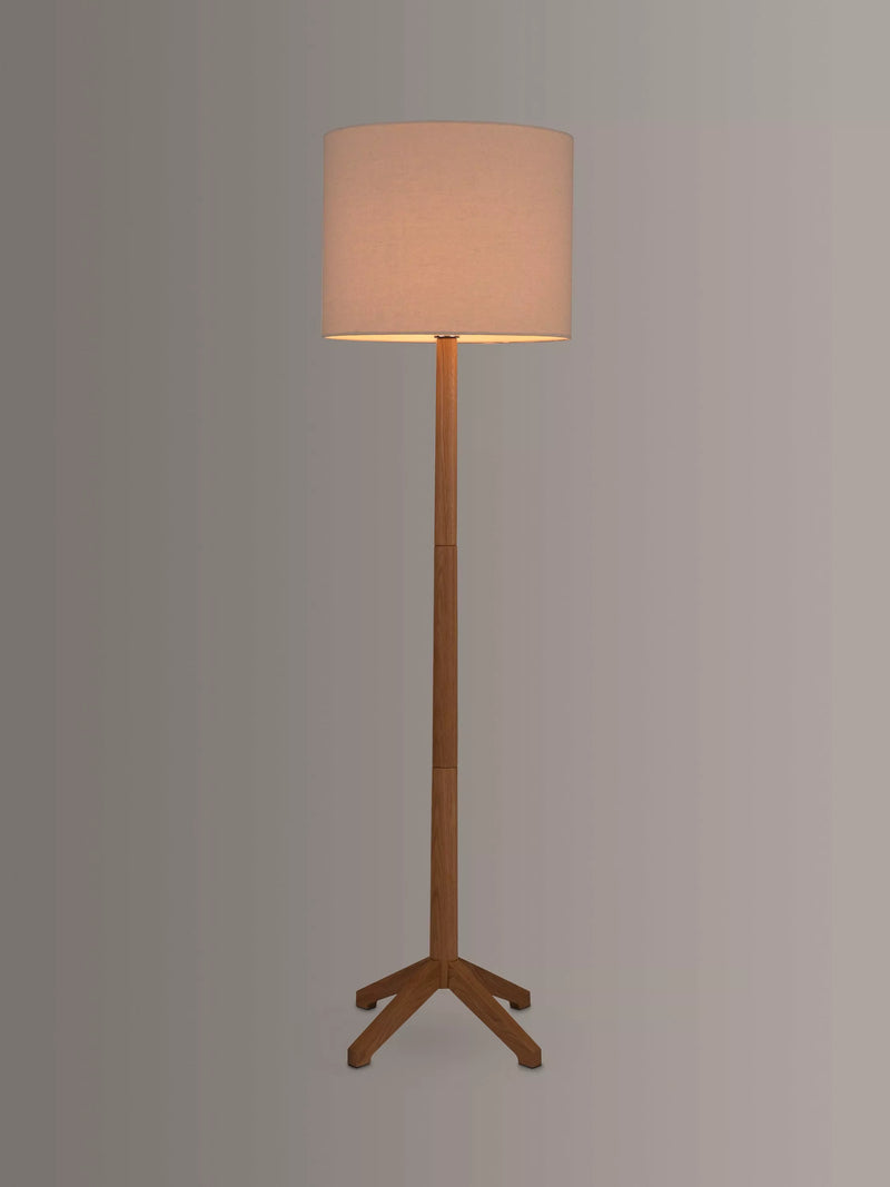 John Lewis Dara floor lamp in FSC certified oak (British brand)