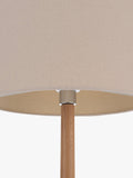 John Lewis Dara floor lamp in FSC certified oak (British brand)