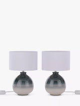 John Lewis John Lewis Martha Ceramic Table Lamps, Set of 2- Buy online at McGrocer