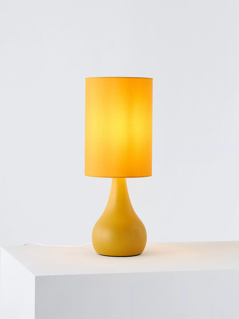 John Lewis Kristy touch table lamp, dimmable (British brand)