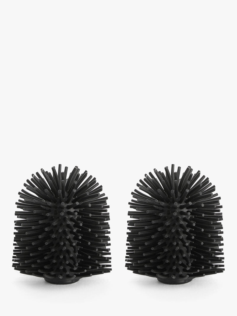 John Lewis silicone toilet brush head 85mm pack of 2, UK version