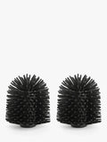 John Lewis silicone toilet brush head 85mm pack of 2, UK version