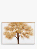 John Lewis Canvas Print Gold Tree 80x120cm (British brand)