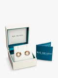 Kit Heath Bevel Cirque trilogy stud earrings multi, UK version