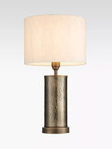 John Lewis Bay Lighting Narva Table Lamp Aged Bronze H55.5 x 30cm- Buy online at McGrocer