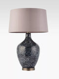 Bay Lighting Esma glass table lamp grey - British product