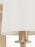 Bay Lighting Eleanor wall light antique brass - British product