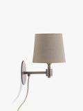 John Lewis Ansel antique pewter wall light - British product
