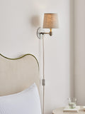 John Lewis Ansel antique pewter wall light - British product