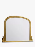 Gallery Direct Thornby overmantel mirror 94x118cm, imported from the UK