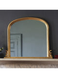 Gallery Direct Thornby overmantel mirror 94x118cm, imported from the UK