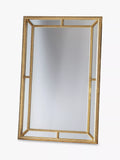 Gallery Direct Sinatra decorative wall mirror gold 121x80cm, imported from the UK