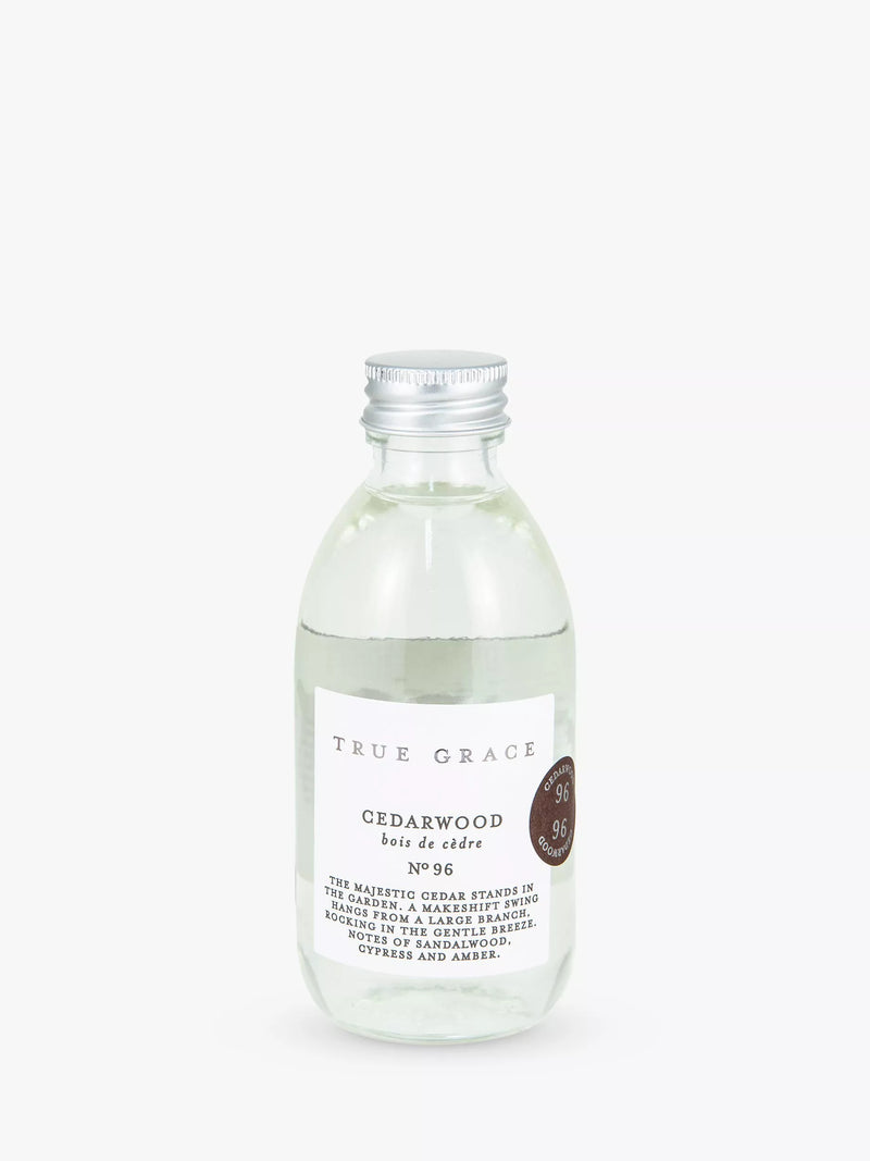 True Grace cedarwood diffuser refill 200ml - British product