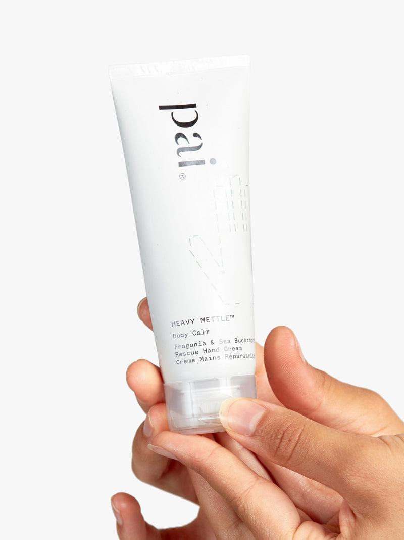 Pai Heavy Mettle hand cream for dry chapped hands 75ml, imported from the UK
