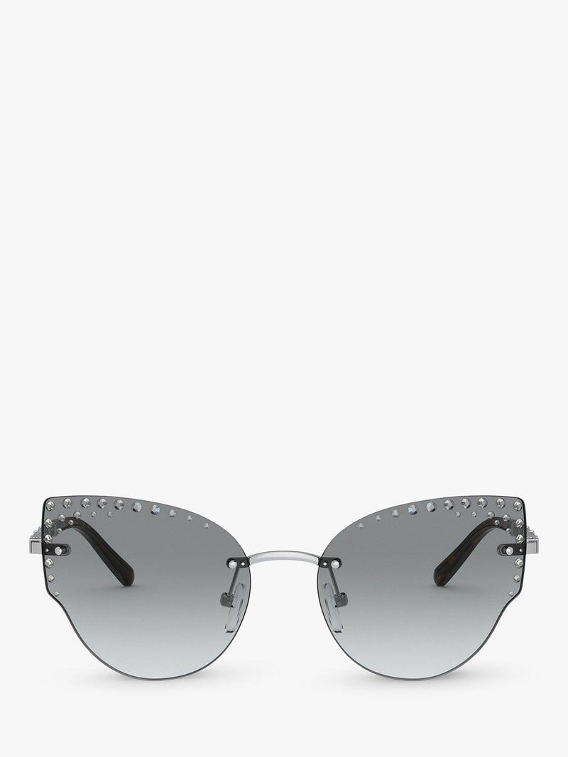 Michael Kors cat's eye sunglasses silver gradient lens - British product