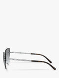 Michael Kors cat's eye sunglasses silver gradient lens - British product