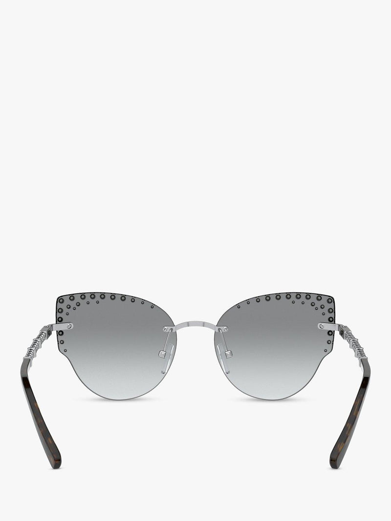 Michael Kors cat's eye sunglasses silver gradient lens - British product