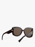 Versace women's square sunglasses black acetate 56mm - British product