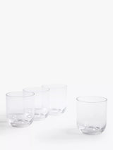 John Lewis John Lewis Plastic Picnic Tumblers Set of 4 420ml Clear- Buy online at McGrocer