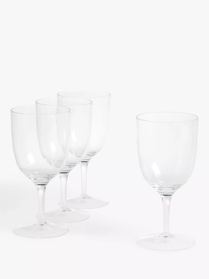 John Lewis wine glasses set of 4 420ml, imported from the UK
