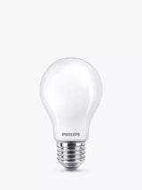John Lewis Philips 60W A60 ES LED Non Dimmable Classic Bulb Cool White- Buy online at McGrocer