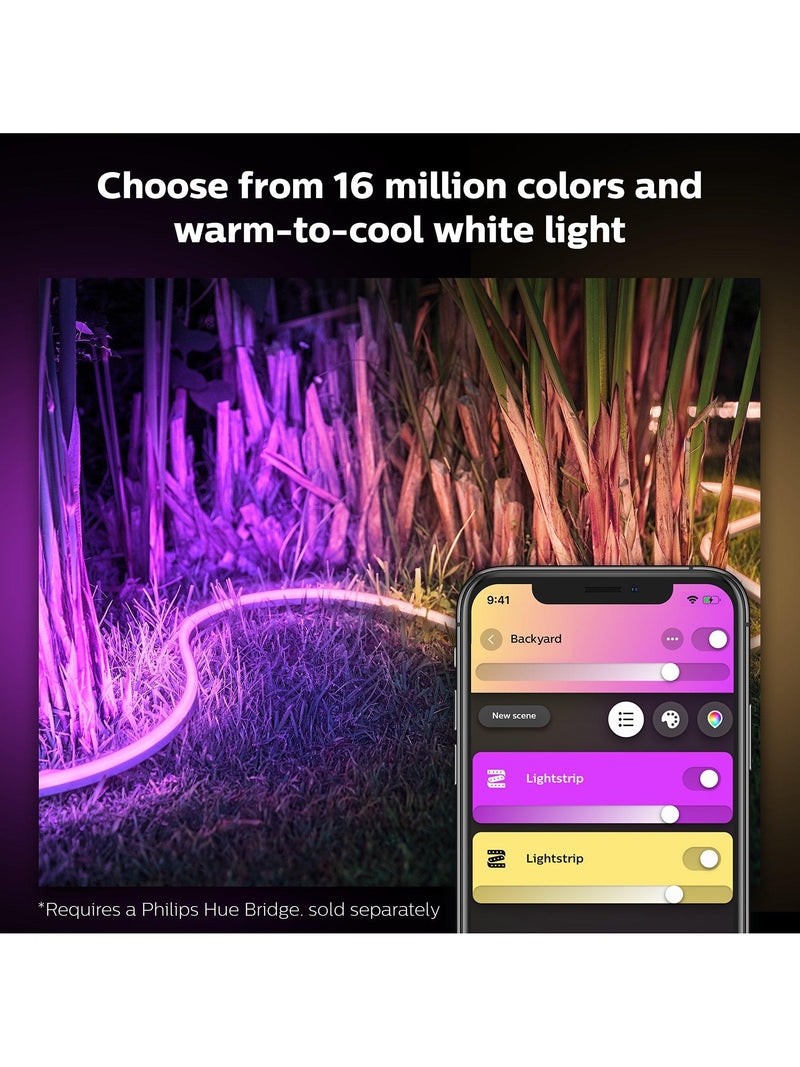 Philips Hue outdoor lightstrip White and Colour Ambiance 2 Metre (British brand)