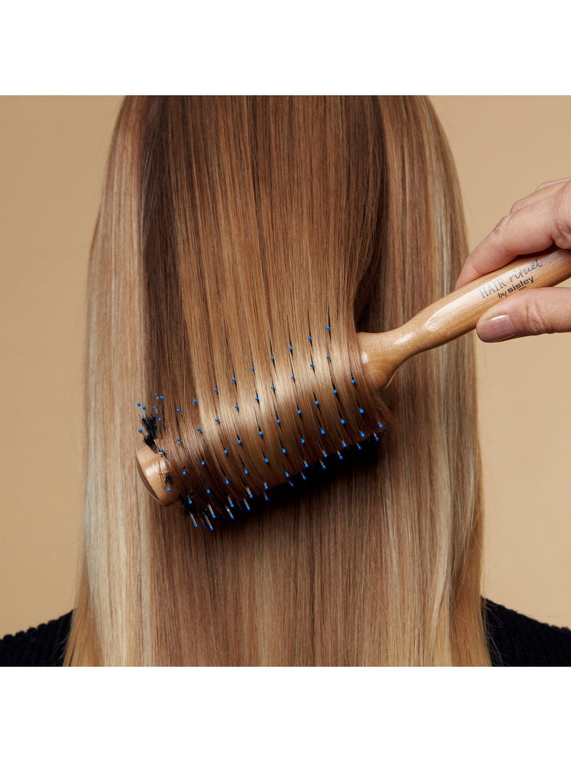 Sisley-Paris round hairbrush for thin damaged hair 23cm (British brand)