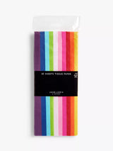 John Lewis John Lewis Rainbow Tissue Paper Pack of 20- Buy online at McGrocer