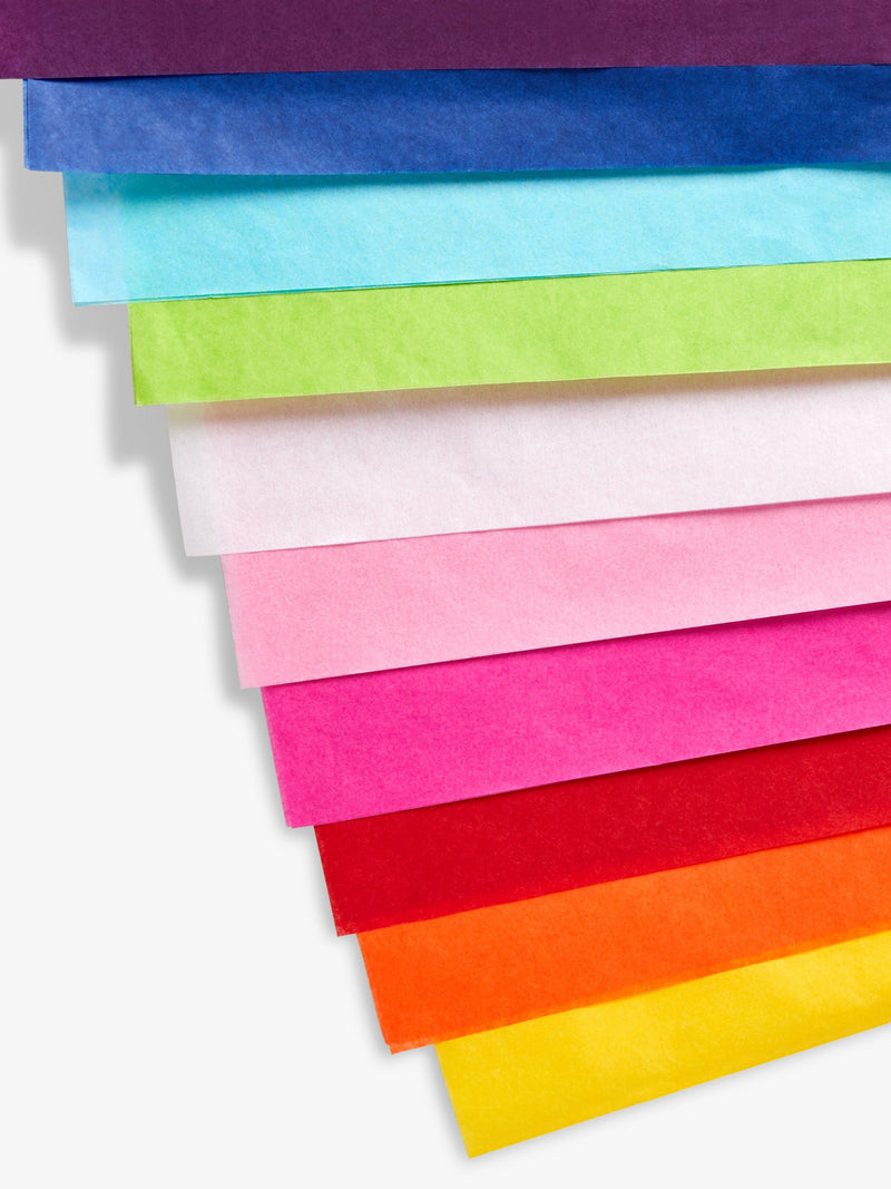 John Lewis rainbow tissue paper 20 sheets - British product