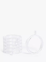 John Lewis John Lewis Eyelet Rings and Hooks Pack of 24- Buy online at McGrocer