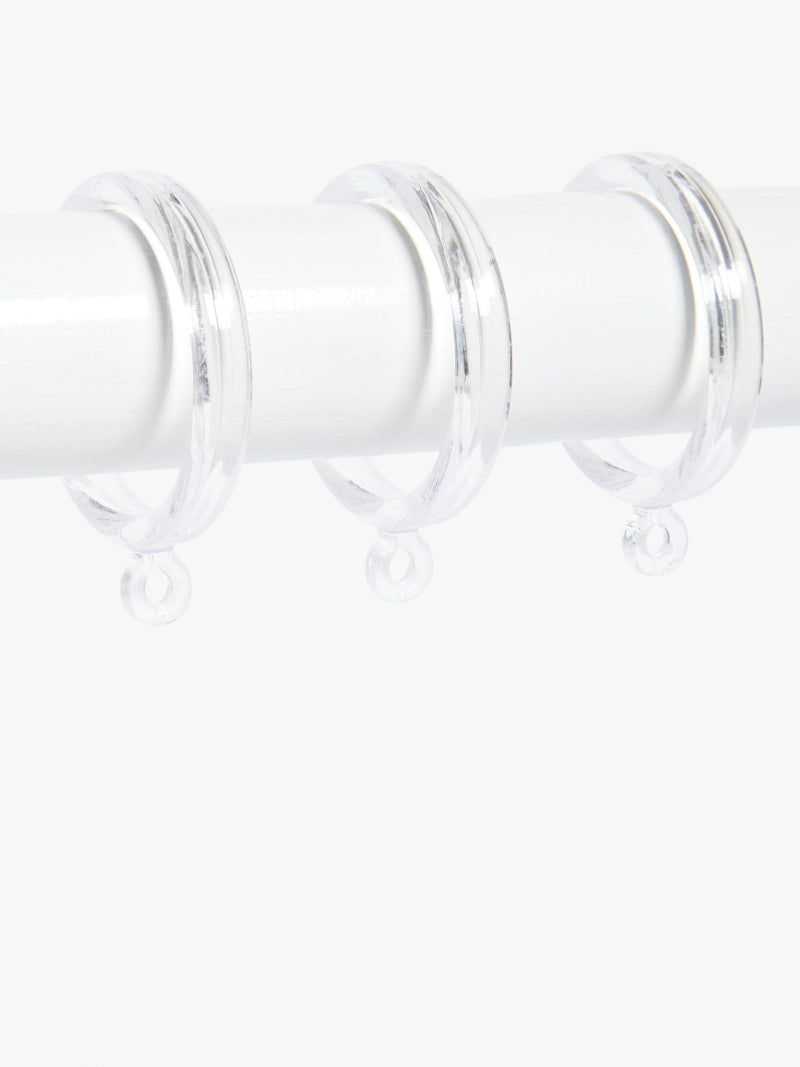 John Lewis curtain rings and hooks pack of 24, imported from the UK