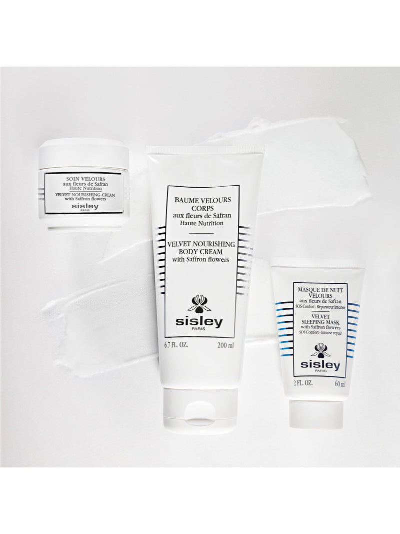 Sisley-Paris Velvet Body Cream with Saffron flowers 200ml, UK version