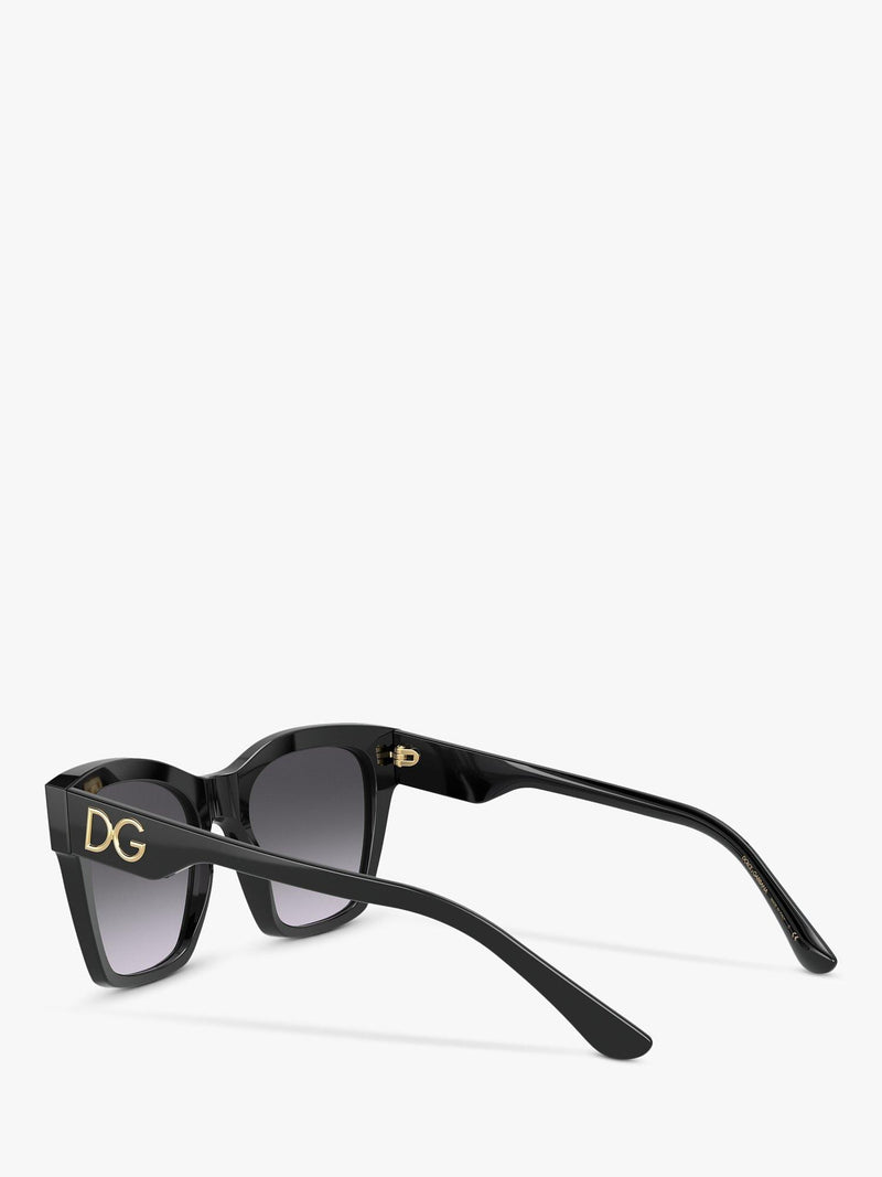 Dolce & Gabbana acetate frame square sunglasses 53mm, imported from the UK