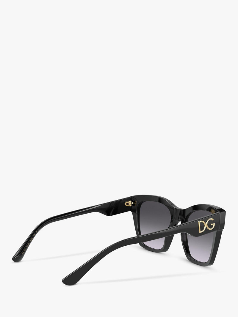 Dolce & Gabbana acetate frame square sunglasses 53mm, imported from the UK