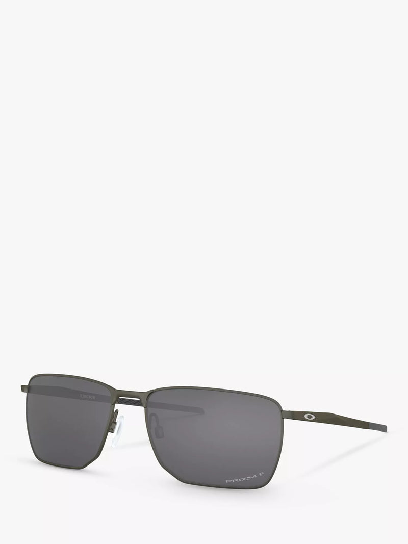 Oakley polarised rectangular sunglasses 58mm lens width - British product
