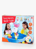 Playgo fairy unicorn water activity table with accessories (British brand)