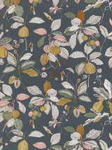 John Lewis John Lewis Edith Leaves and Fruit Print Patterned Wallpaper- Buy online at McGrocer