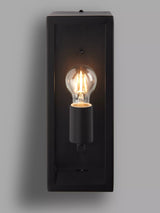 John Lewis John Lewis Potter Single Outdoor Wall Light, Black- Buy online at McGrocer