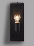 John Lewis Potter outdoor wall light black 32cm high (British brand)
