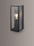 John Lewis Potter outdoor wall light black 32cm high (British brand)