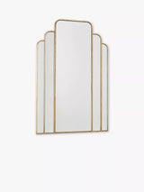 John Lewis Där Skovgaard Decorative Wall Mirror in Gold, 90 x 60cm- Buy online at McGrocer
