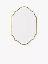 John Lewis Där Ruggiero Wall Mirror, Gold, 70 x 50cm- Buy online at McGrocer
