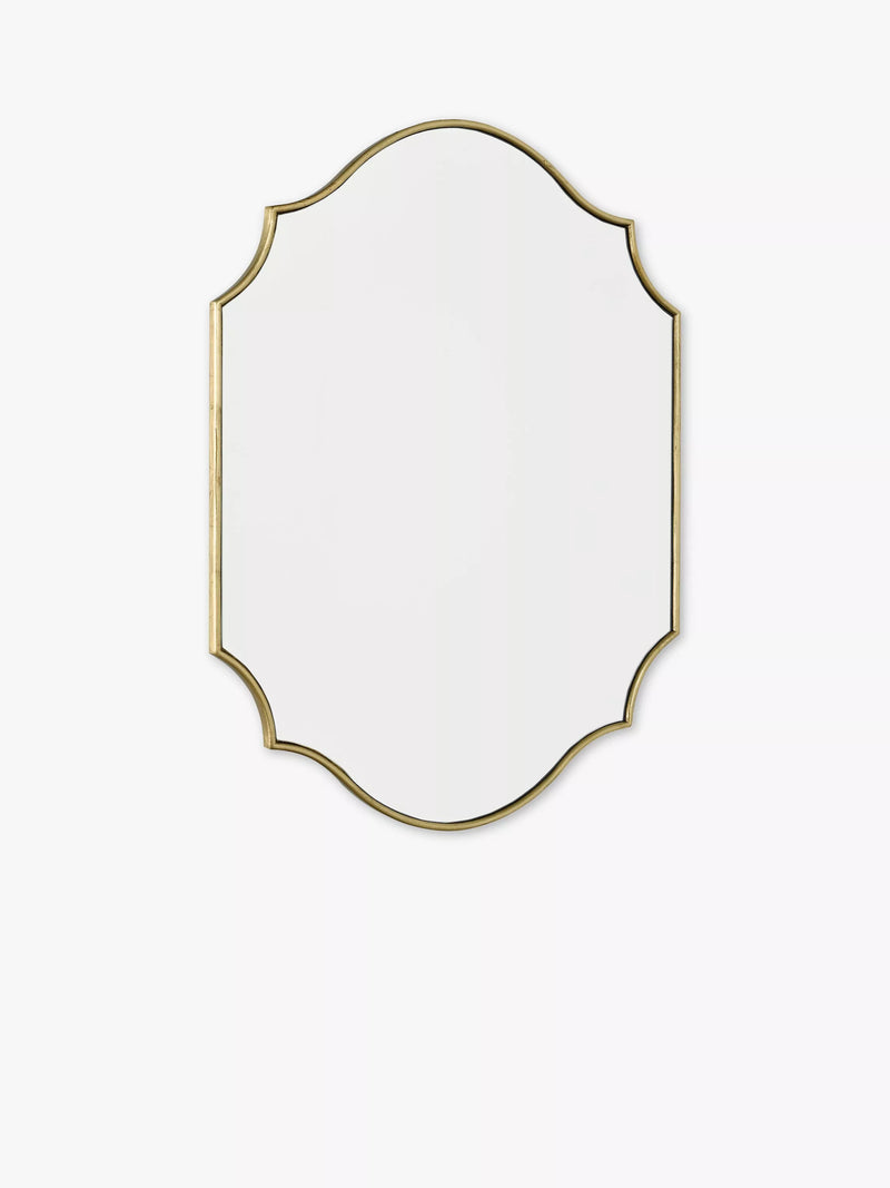 Där Ruggiero wall mirror gold 70x50cm (British brand)