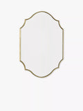 Där Ruggiero wall mirror gold 70x50cm (British brand)