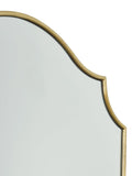 Där Ruggiero wall mirror gold 70x50cm (British brand)