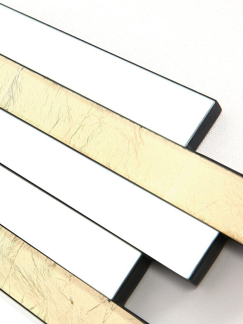 Där Pimento bevelled glass wall mirror gold 86x66cm (British brand)
