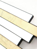 Där Pimento bevelled glass wall mirror gold 86x66cm (British brand)