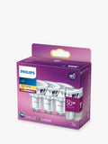 Philips GU10 LED spotlight bulb warm white set of 3 - British product