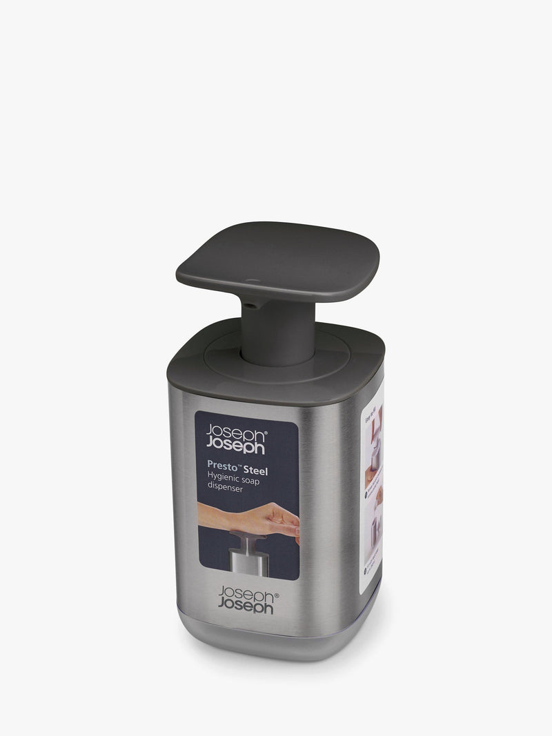 Joseph Joseph Presto soap dispenser stainless steel 350ml, UK version